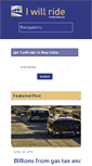 Mobile Screenshot of iwillride.org